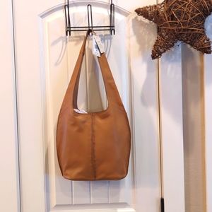 Lucky Brand hobo leather bag NWT 24" long, straps are 13" and width is 13"